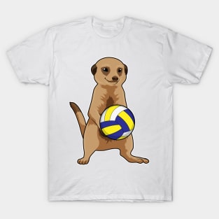 Meerkat with Volleyball T-Shirt